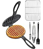 Amazon.com: Rome's #1100 Old Fashioned Waffle Iron, Cast
