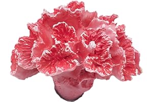 ZLY 1 PCS Coral Reef Ornaments,Aquarium Coral Decor,Artificial Polyresin Coral Reef Decoration,for Fish Tank Aquarium Decoration