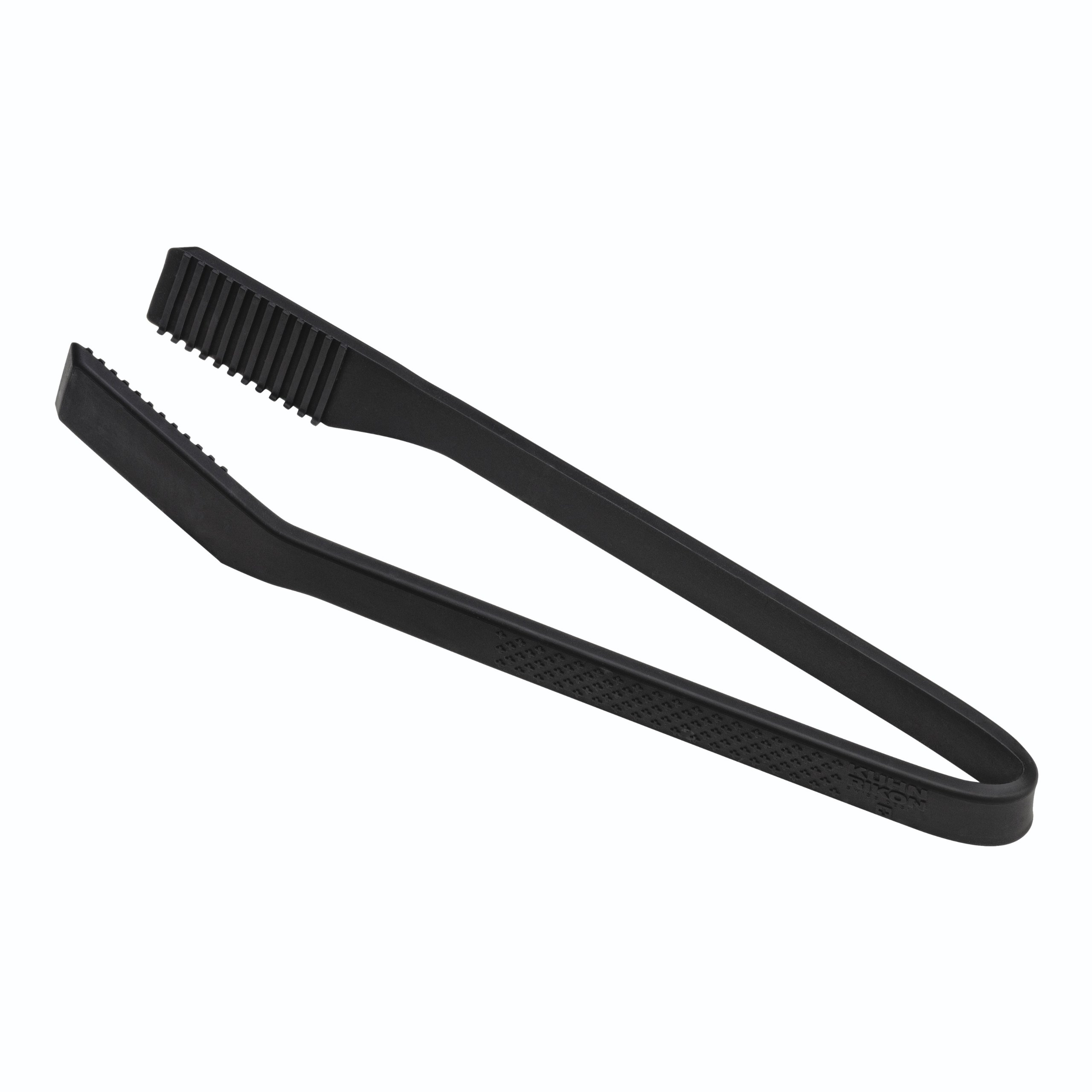 Kuhn Rikon Silicone Tongs Black L