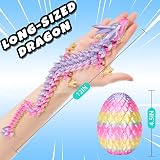 YILCER 12 Dragon 3D Printed Upgraded Fall Protection Dragon Egg Fidget Toy view 5
