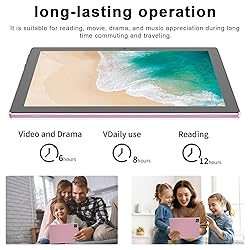 HOTTABLET 10" Android 15 Tablet, 12(4+8Expand) GB