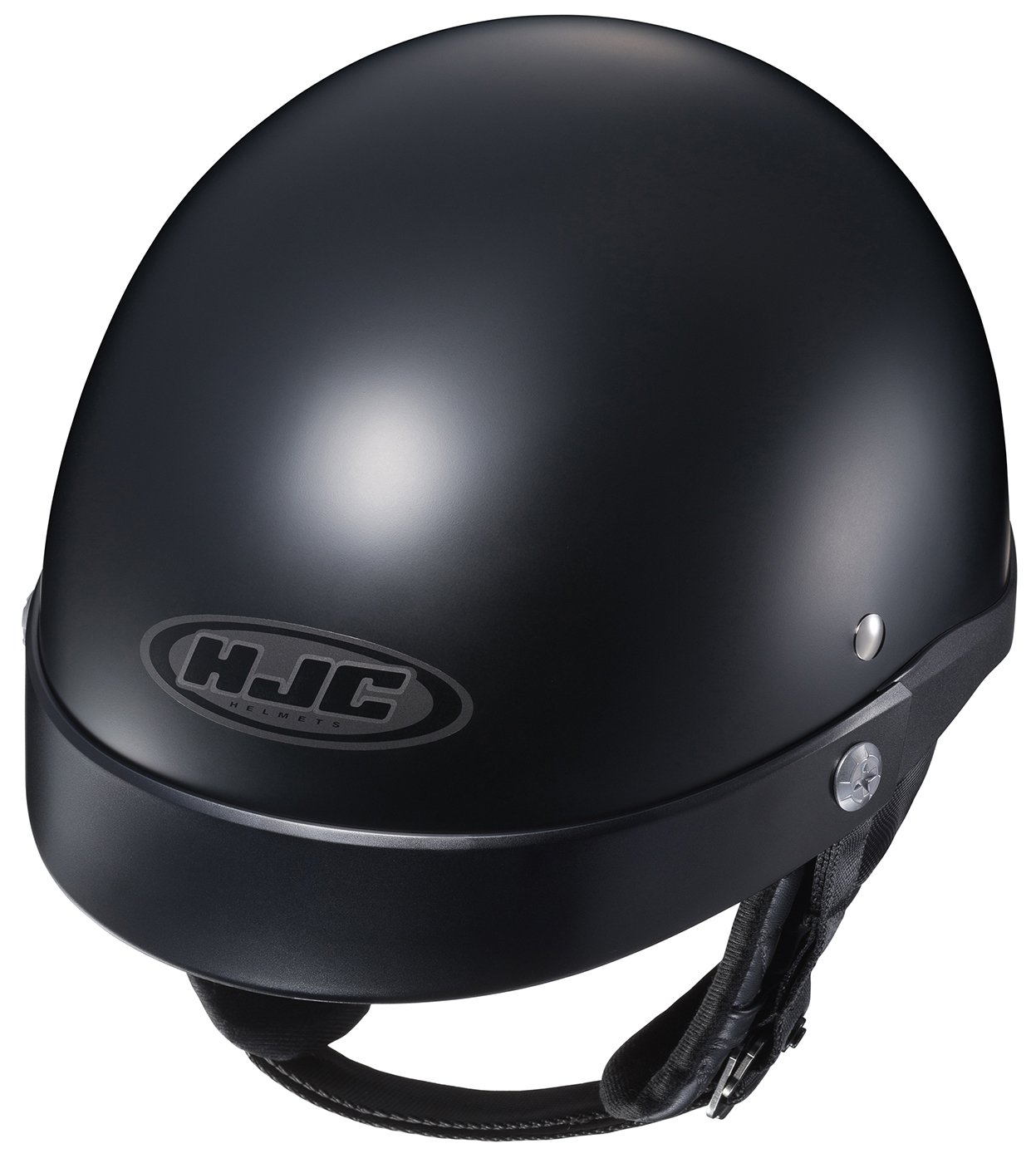 Matte Black, Large 494614 HJC CLIronroad Motorcycle HalfHelmet