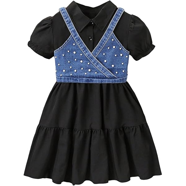 Perfashion Girls Shirts Metallic Ruffle Sleeve Tops Crewneck Summer Tees Hip Hop Dance Party 4-13Y - Product Details