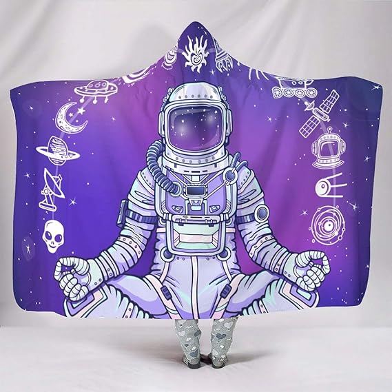 Homedb Space Astronaut NASA hoodie blanket, blanket, blanket, bedspread