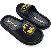 Ground Up Batman Classic 90s Logo Flip Flop Comfort Slide Sandals