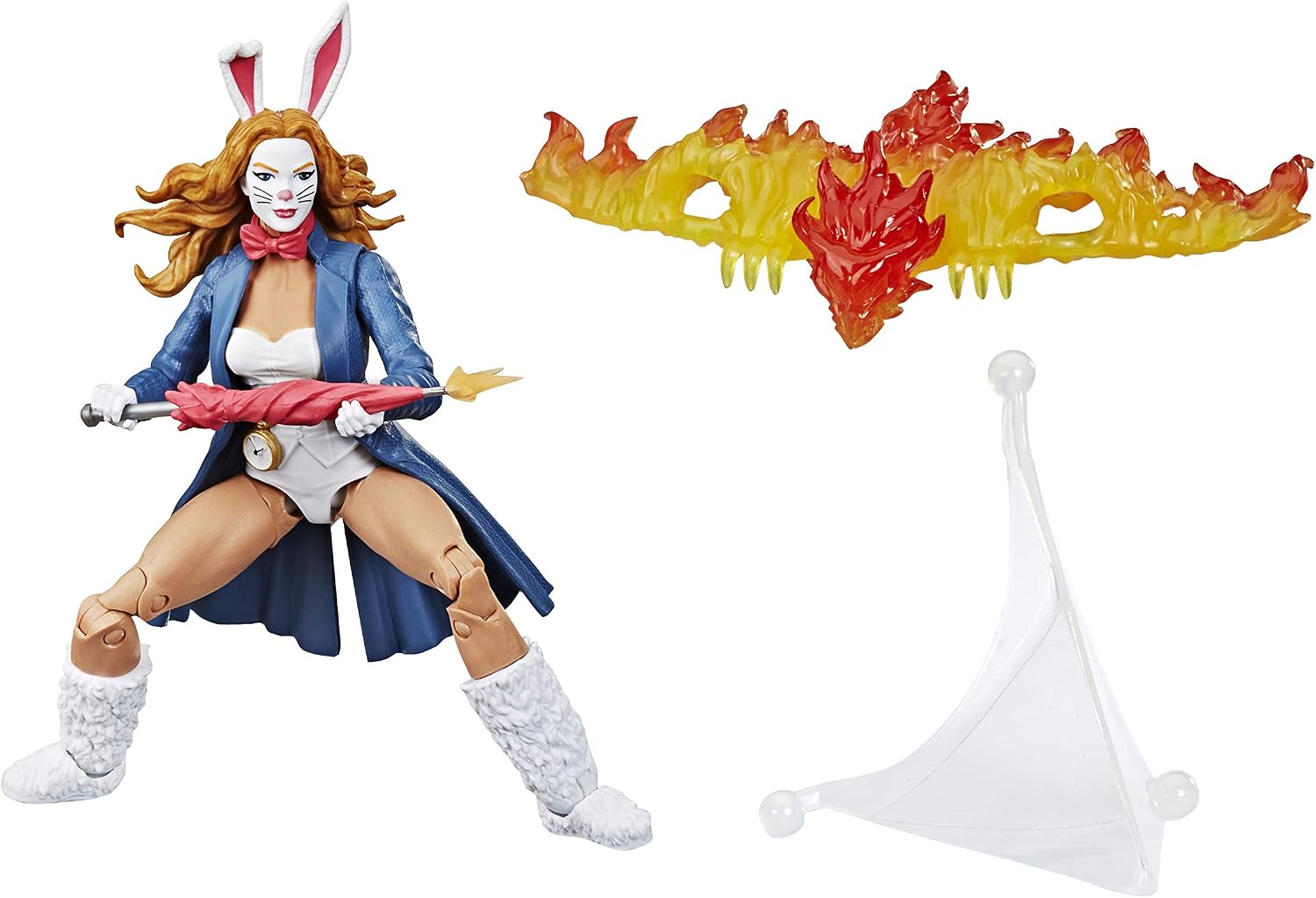 Hasbro Marvel Spider-Man Legends Series 15-cm Collectible Action Figure Marvel’s White Rabbit Toy, Build-A-Figure Pieces and Accessory