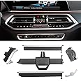 Jaronx Compatible With BMW Air Vent Clips Tab for X5 G05 2019-2023/X6 G06 2020-2023/X7 G07 2019-2023,Upgraded AC Vent Clips Air-Conditioning Outlet Tab Trim Set for BMW X5 G05/X6 G06/X7 G07(Left Side)