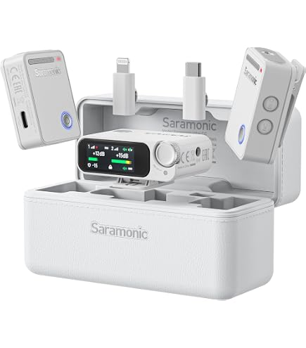 Amazon.com: Saramonic Wireless VHF Lavalier Microphone Bundle with