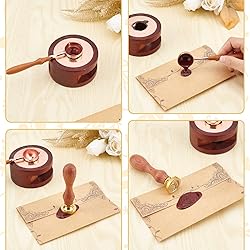CRASPIRE Star of David Wax Seal Stamps Retro