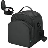 Beautyflier Face Mask Carrying Bag Compatible with Shark CryoGlow LED Face Mask, Protective Case for LED Light Therapy Mask, Face Mask Storage Bag with Handle &amp; Adjustable Shoulder Strap (Bag Only)