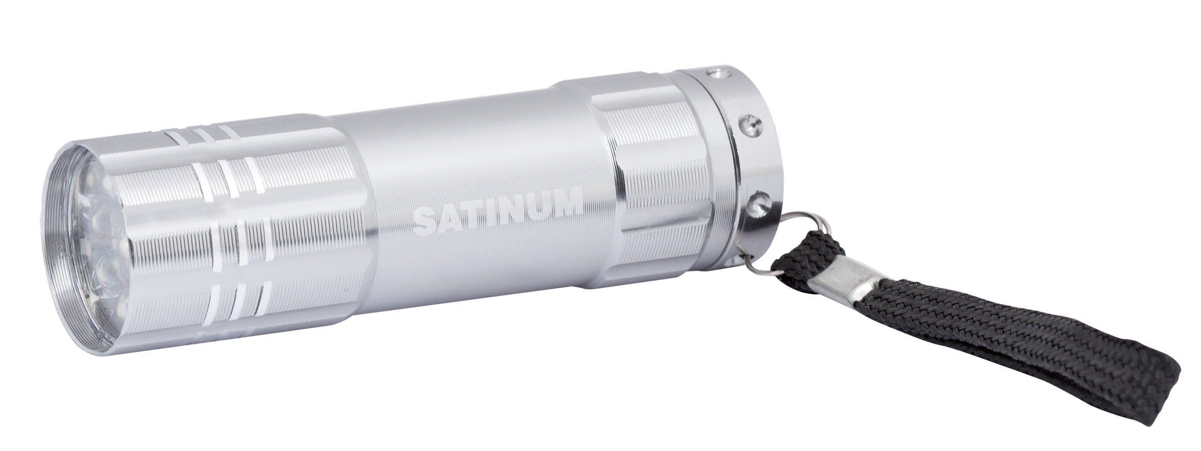 satinum 893 9 LED Torch in Aluminium