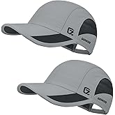 GADIEMKENSD Outdoor Running Hat Breathable Mesh 2PACK