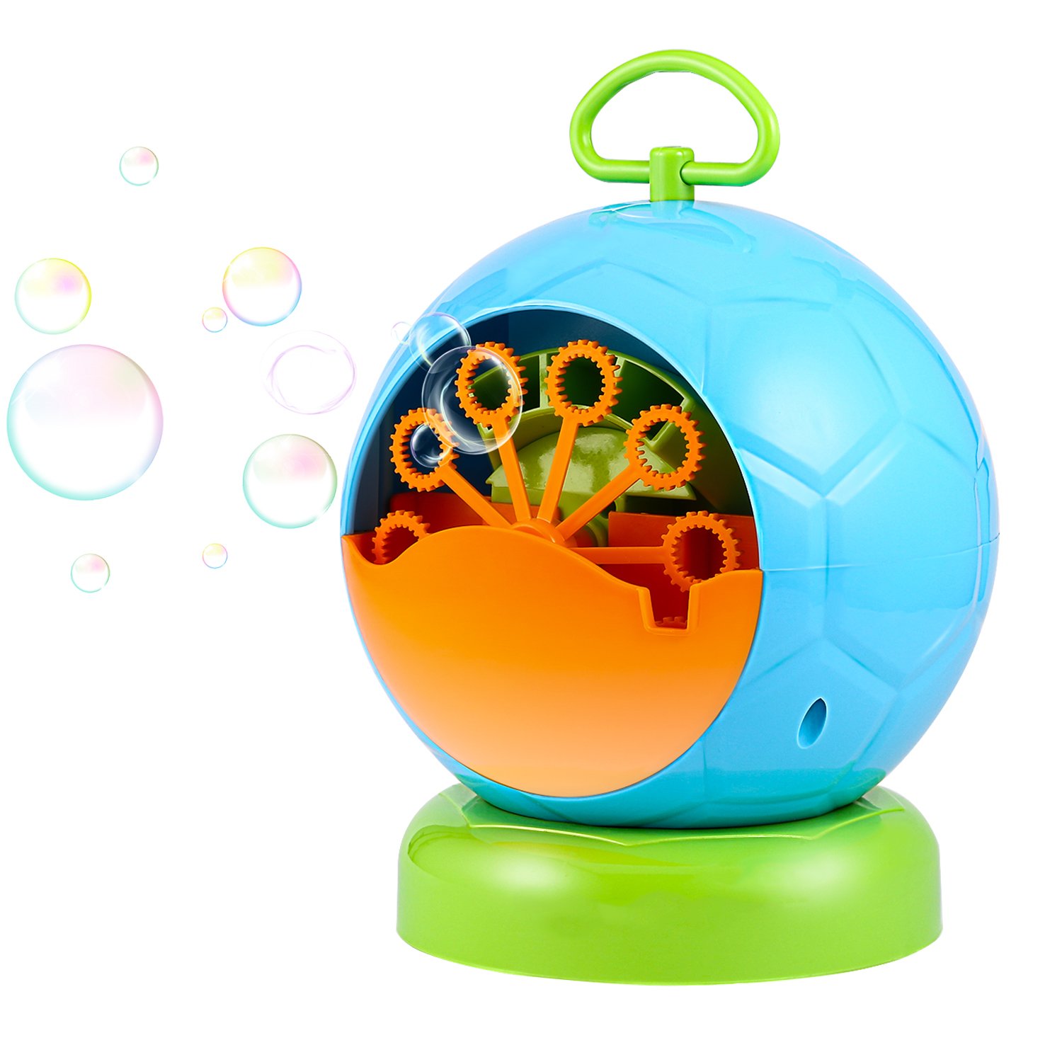 Macchina per Bolle per Produrre Bolle di Sapone Sana per i Bambini per Natale Compleanno Cerimonia Asilo