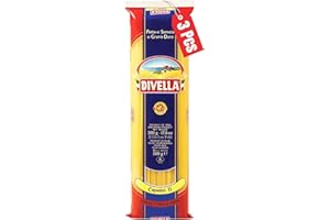Divella Angel Hair Pasta #11, 16 oz. (Capellini Pasta Pack of 3) - Authentic Italian Pasta Made with Durum Wheat Semolina, Perfect 'Al Dente' Texture for Every Dish