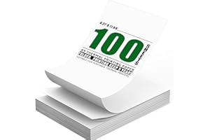BAGVHANDBAGRO 100 Sheets A4 Thermal Paper (Folded), 8.27x11.69' Thermal Paper(210 x 297 mm) for Portable Thermal Printer, Compatible with No Ink Printer, for Travel or Home Work, Printing Contract, Picture, etc