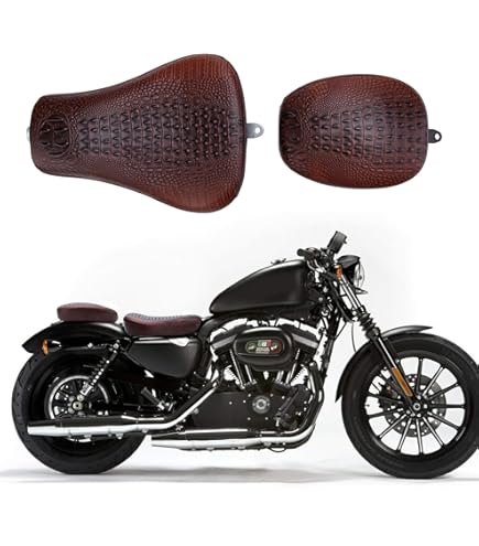 LOWRIDER クッション　3個セット　6122 Amazon.com: Motorcycle Rear Passenger Pillion Seat Cushion