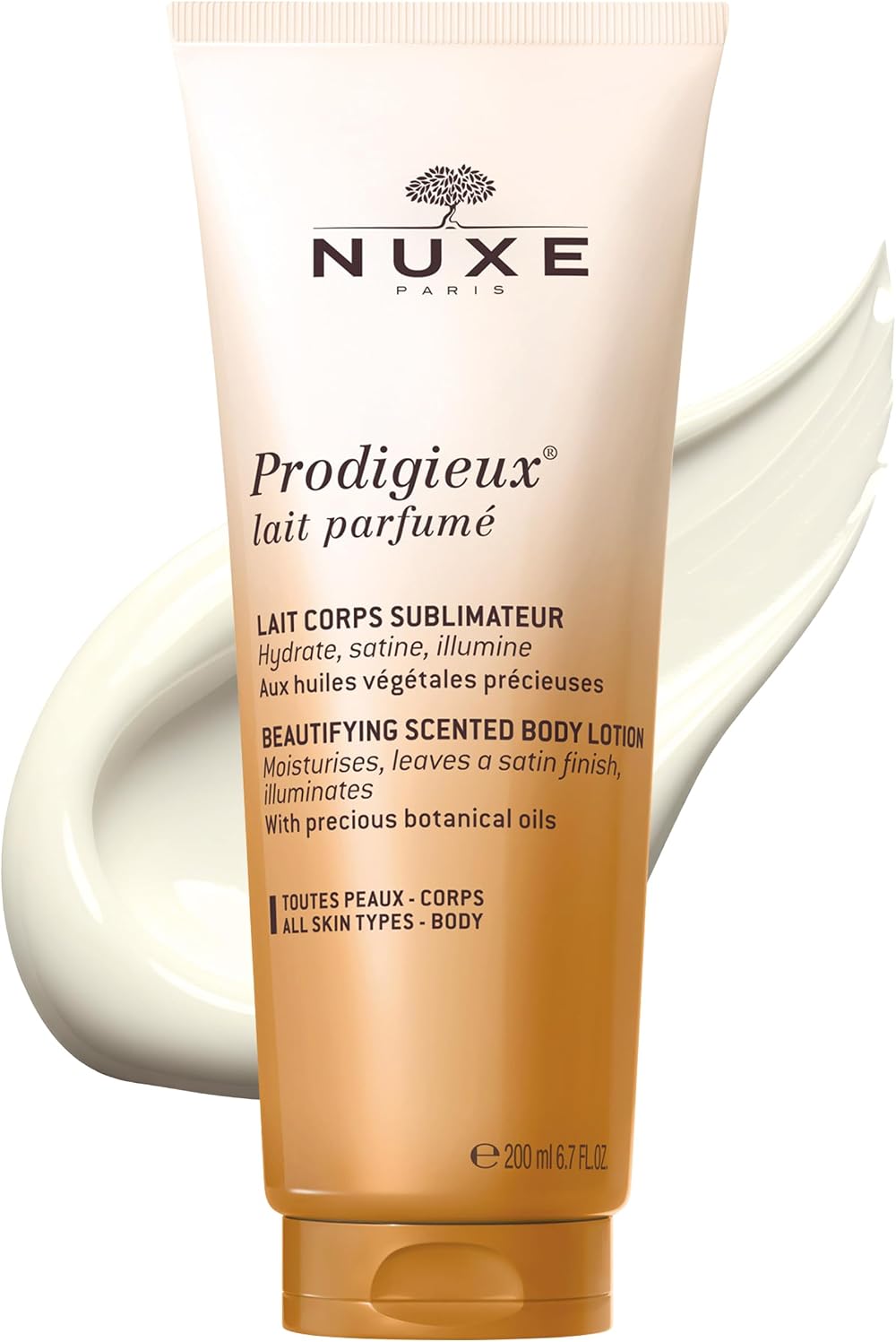Nuxe Prodigieux Beautifying Scented Body Lotion 200ml Illuminating Moisturiser