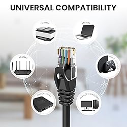 Ultra Clarity Cables Cat 6 Ethernet Cable 6 FT