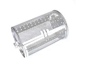 hejhncii Air Fryer Basket 360 Degree Rotating Grill Roaster Drum Rotisserie Grill Rotarys Baking Cage for Peanut Dried Nut Be