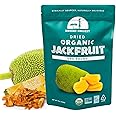 Mavuno Harvest Jackfruit Dried Fruit Snacks | Unsweetened Organic Dried Jackfruit Chips | Gluten Free Healthy Snacks for Kids and Adults | Vegan, Non GMO, Direct Trade | 1 Pound Bag