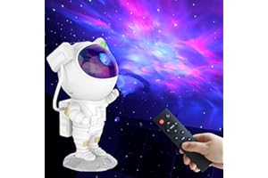 2win2buy Astronaut Star Projector Galaxy Light, 360° Space Man Buddy Projector Sky LED Night Light Space Starlight Planetarium Spaceman Lamp Gifts for Kids Adults Bedroom Ceiling Room Decor