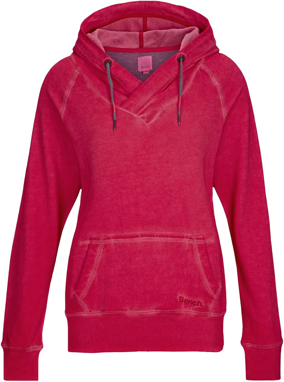 Bench Damen Sweatshirt Hoody Buxley rosa (rose red) Medium Amazon.de Bekleidung