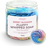SOL Lisseau Whipped Soap Shea Butter Berry Blossom 190g Multi-Use Body Wash Bath view 8