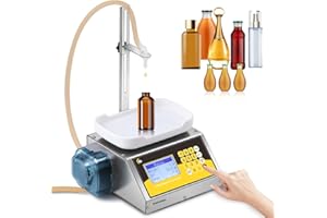 [2025 New Version] Liquid Filling Machine 2-300g Bottle Filler Machine Weight Filling Machine Peristaltic Pump Digital Contro