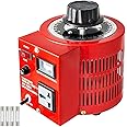 Variable Transformer Power Supply with Fuse, 0-300V AC LCD Display Transformer Built-in Copper Coil for Power Supply Durable Coil Variac Toroidal Core 3000VA