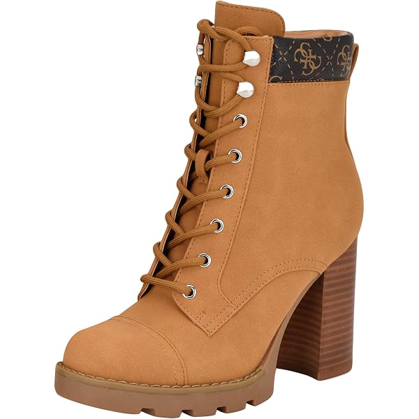 GUESS Bottine Femme Tanisa - Bottine à Talon Élégante Pour Automne