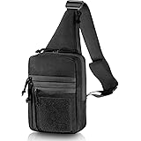 Concealed Carry Crossbody Gun Bag For Men, Ccw Sling Bag Tactical