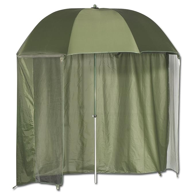 Angel Domäne Angel Schirmzelt halbgeschlossen 250