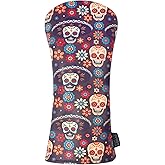 SHABIER Golf Skull Design Golf Wood Club Headcover Driver Cover for Taylormade M5 M6 Head Club