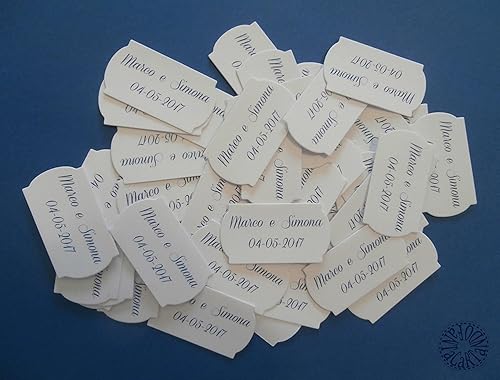 Fantacartando Kit 10 Bigliettini Sagomati Per Bomboniere Nascita Battesimo Prima Comunione Cresima Laurea Matrimonio Anniversario Compleanno Amazon It Handmade