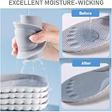 VivoFoot Memory Foam Insoles Anti-Fatigue Cushioning Grey UK 7-10 view 4