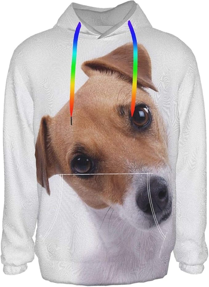 148 Terrier Graphic Dog Hooded Hooded Sweatshirt Teens