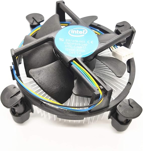 Replacement New CPU Cooling Fan with Heatsink for Intel
