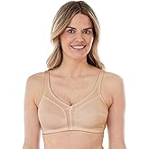 Bestform Womens 5006825 Comfortable Wireless Cotton Bra with Unlined Seamed Cups