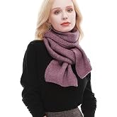 RIIQIICHY Scarf for Women Knit Scarves Winter Warm Scarf for Cold Weather