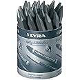 LYRA Graphite Crayon, Water-Soluble, Individual Stick, 6B Hardness, Black, 1-Pack (5630106)