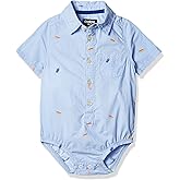 OSHKOSH B'GOSH baby-boys Buttonfront Bodysuit