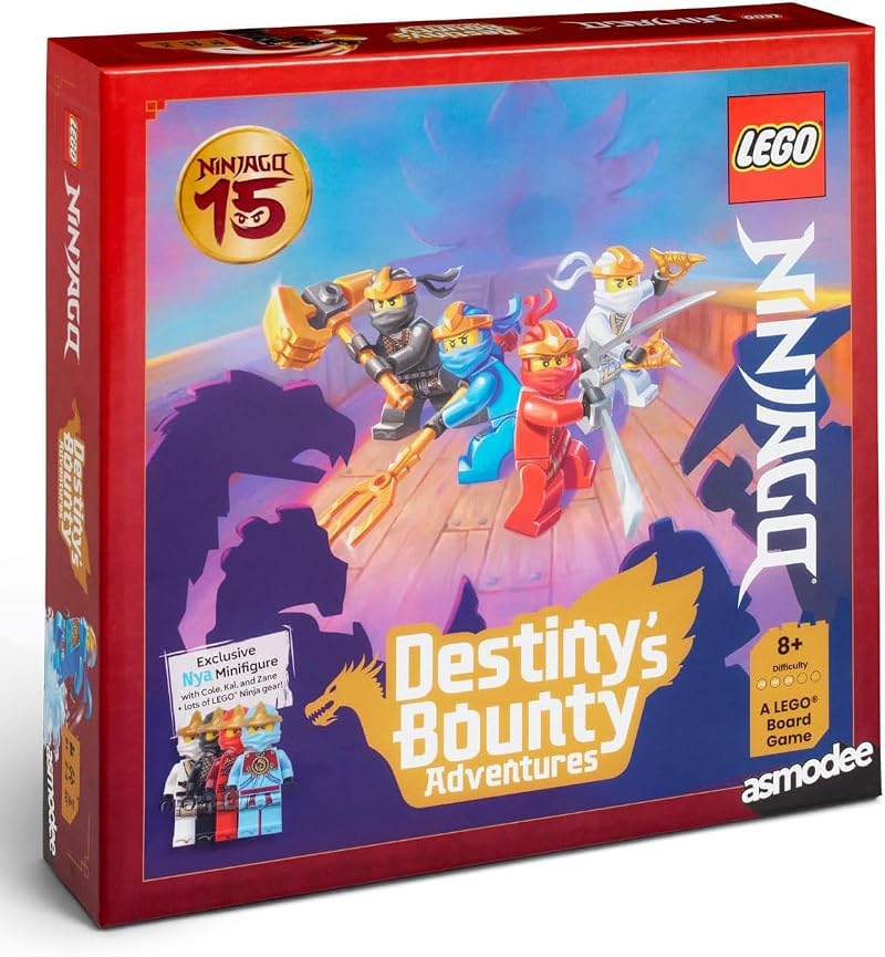 Asmodee LEGO Ninjago Destiny’s Bounty Adventures Board Game