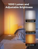 Govee RGBIC Floor Lamp Gold LED Corner Lamp Alexa Matter 16M Colors 85 Modes view 7