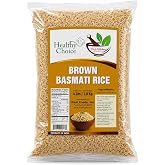 Desi Kitchen Brown Basmati Rice | Extra Long Grain | Premium Product of India (4lbs)