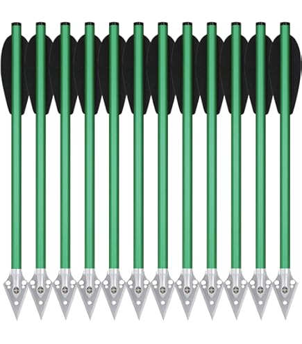 thumbnail image 2 of GUU Aluminum Crossbow Arrows - 36 Pack For 50-80LB Crossbows, High Impact Bolts For Hunting & Target Practice 2 of 13