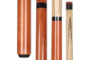 AKLOT Heavy Hitter Jump Break Cue- 21oz 23oz~25oz 3 Piece Pool Stick 14mm Bakelite Tip for Explosive Breaks and Effortless Ju