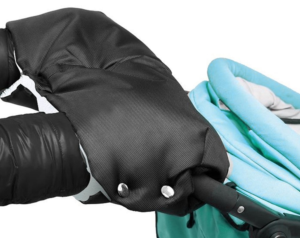 Guantes de Silla de Paseo Vicksongs Manoplas Para Cochecito de Bebé Forro
