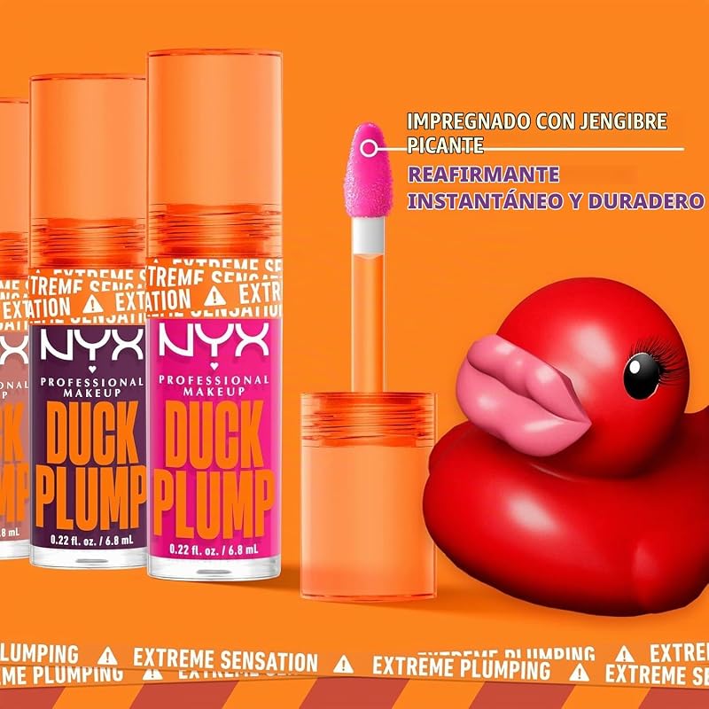 Duck Plump Brillo de Labios, Banging Bare