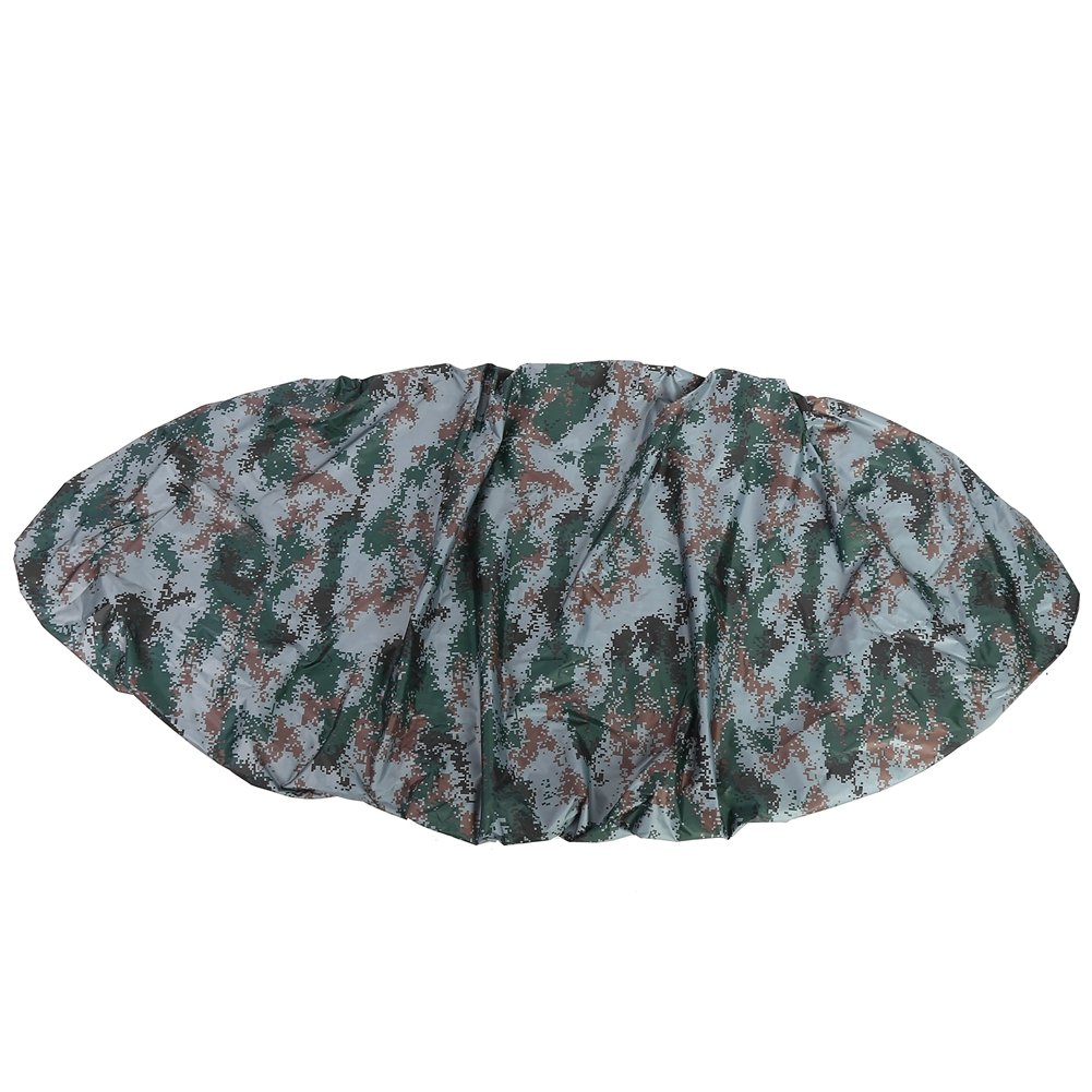 Demeras Kayak Storage Cover Kayak Dust Cover 4.5m Waterproof UV Sun Storage Dust Cover for 3.6-4m Kayak Boat Canoe(Digital camouflage)