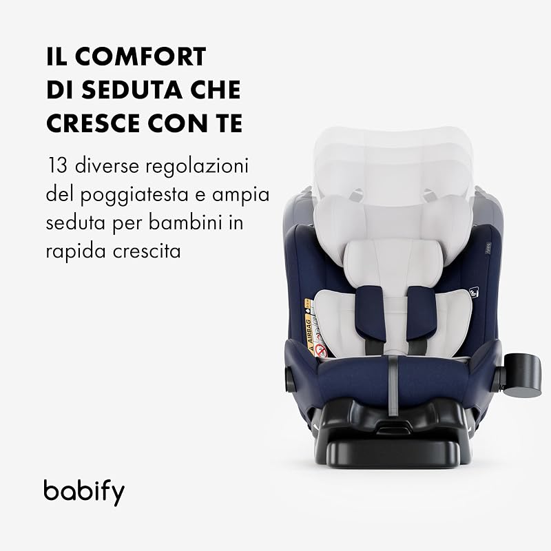 Seggiolino Auto, Seggiolone Auto per Bambini da 40 a 150 cm, Seduta Auto Bimbi 3 in 1 Regolabile e Reclinabile, Seggiolino Auto Portatile, Resistente, Sicuro, Seggiolino Neonati Confortevole